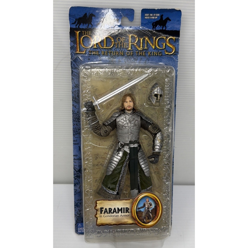 Lord of the Rings Faramir in Gondorian Armor Action Figure Toybiz Toy Biz